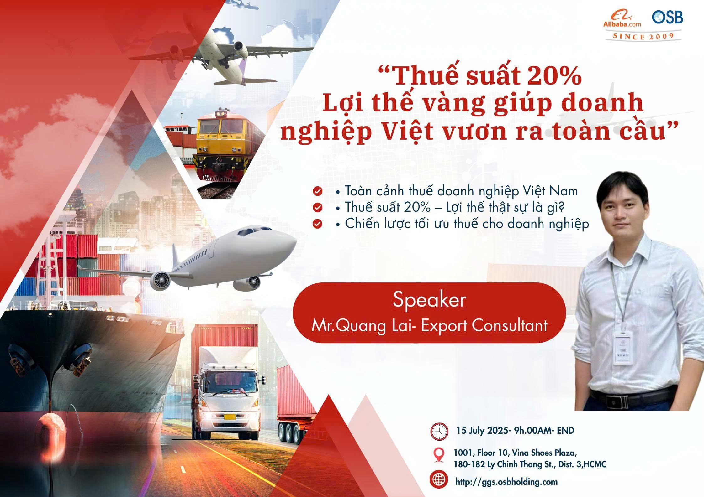 “THUẾ SUẤT 20%: LỢI THẾ VÀNG GIÚP DOANH NGHIỆP VIỆT VƯƠN RA TOÀN CẦU”