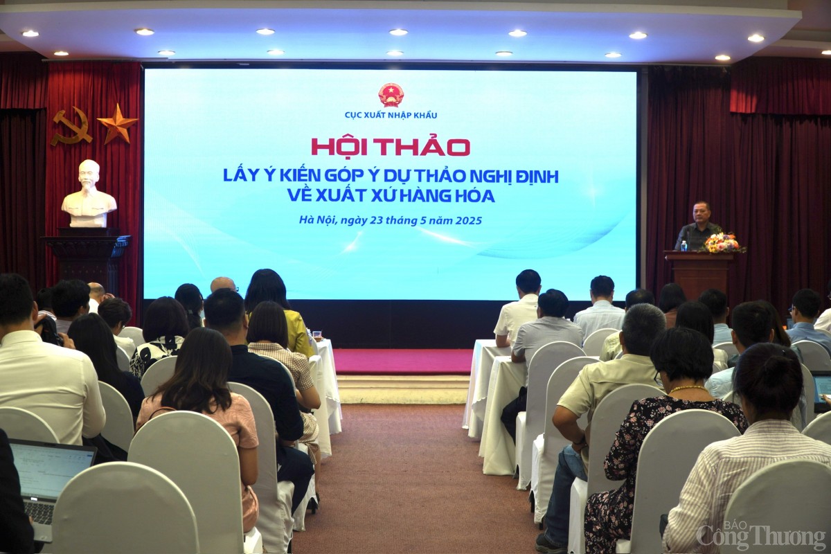 Dự thảo Nghị định về quy tắc xuất xứ hàng hóa có gì mới?