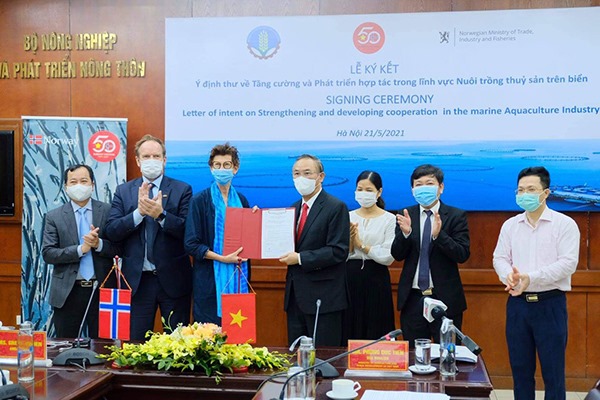 Nauy sẽ hợp tác với Việt Nam trong phát triển công nghiệp nuôi biển