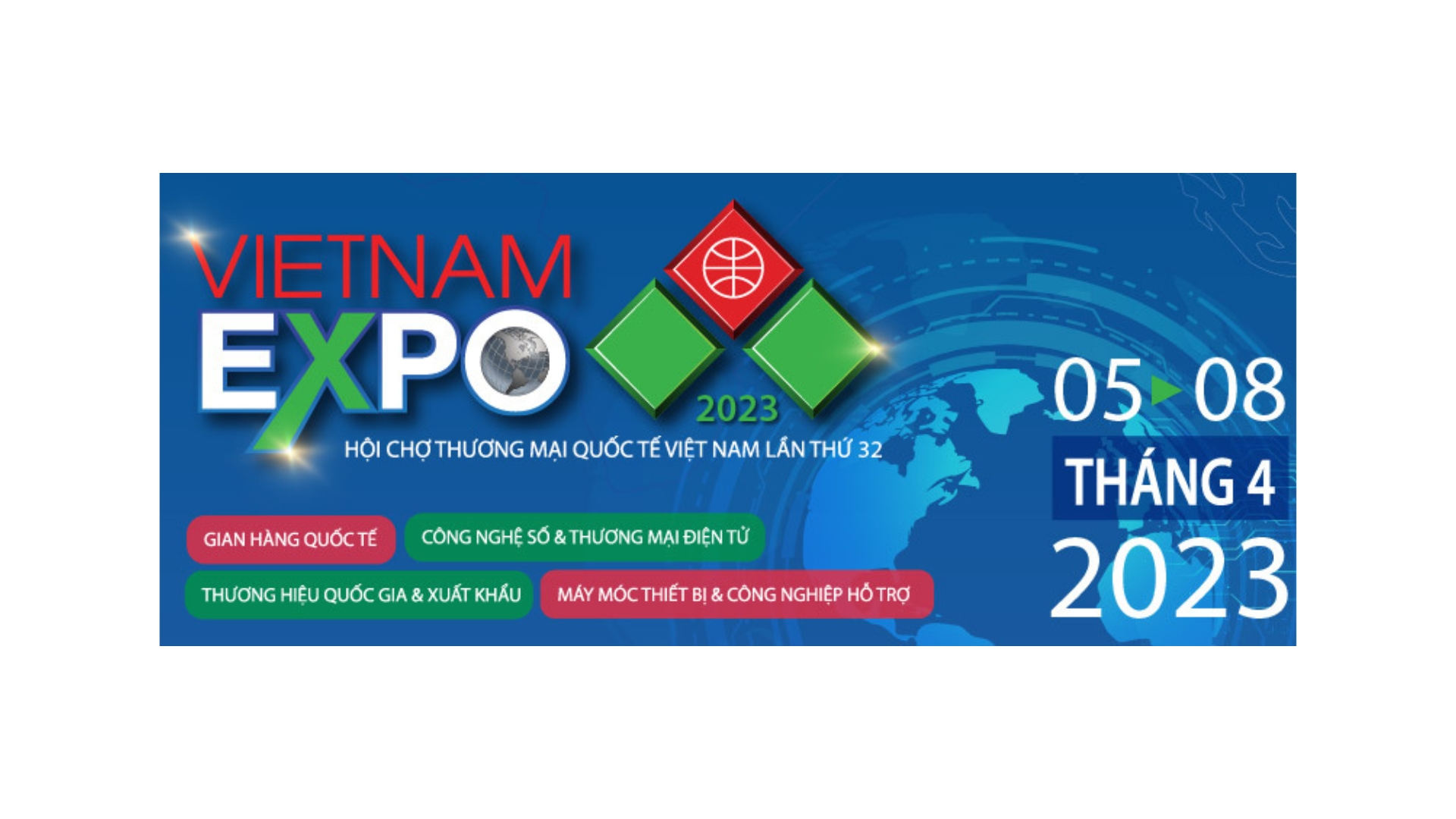 VIETNAM EXPO 2023 - "Đồng hành cùng doanh nghiệp trong kỷ nguyên số" 